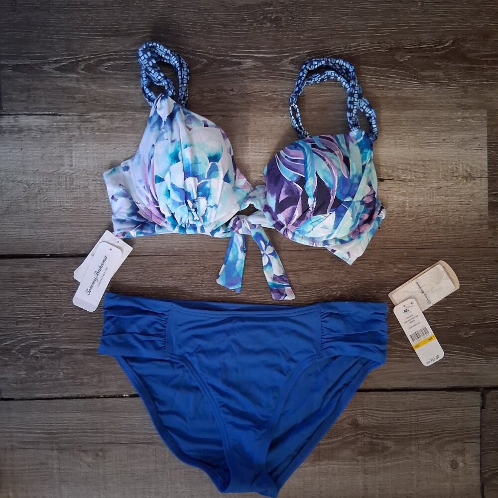 New Tommy Bahama 36C Medium Bikini Swimsuit